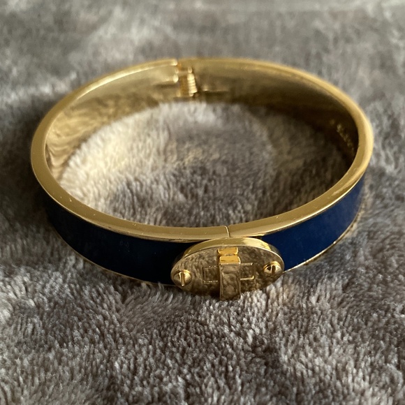 Talbots Blue Enamel Bangle